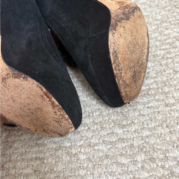 Dolce Vita back heels boots lace up suede booties size 8 - Picture 9 of 11